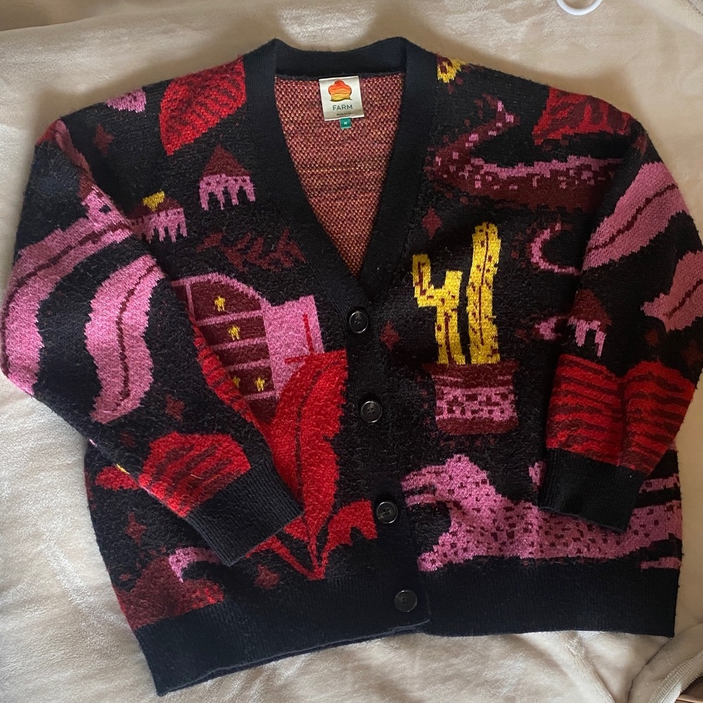 Farm Rio Cardigan Sweater